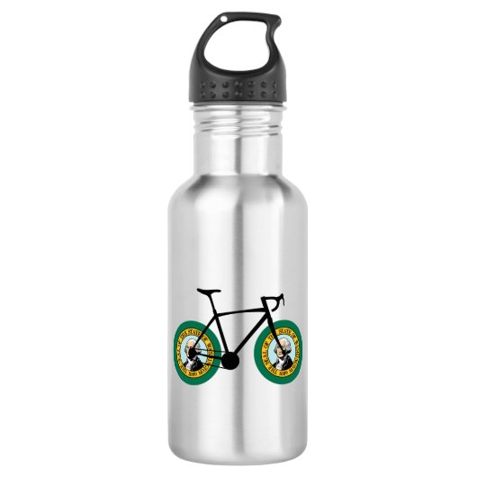 Washington Flag Cycling Waterfles (Voorkant)