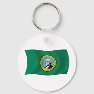 Washington Flag Sleutelhanger