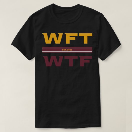 Washington Football Team Classic T-Shirt (Design devant)