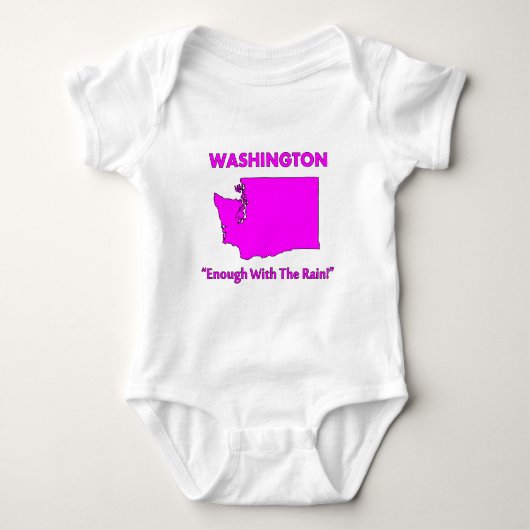 Washington - Genoeg regen Romper (Voorkant)