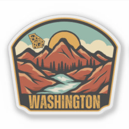 Washington, Georgië Sticker