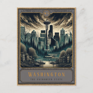 Washington   Gotische kunst Briefkaart