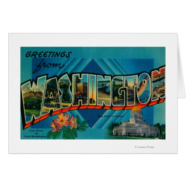Washington - Grote Letter-scènes 2 (Voorkant Horizontaal)