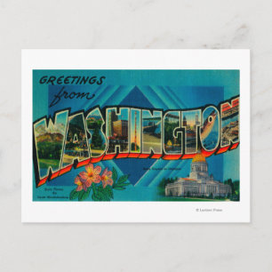 Washington - Grote Letter-scènes 2 Briefkaart