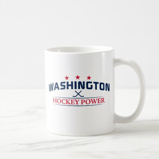 Washington Hockey Power White Mok (Rechts)