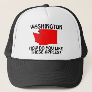 Washington - Hoe Bevallen Deze Appels Je? Trucker Pet
