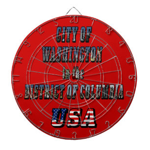 Washington in het District of Columbia USA Dartbord