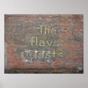 Washington, Iowa Flavor Poster