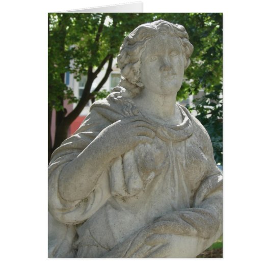 Washington, Iowa Lady dans la statue du parc (Devant)