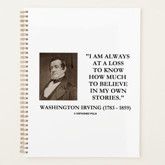 Washington Irving Toujours En Perte Croire Aux His (Devant)