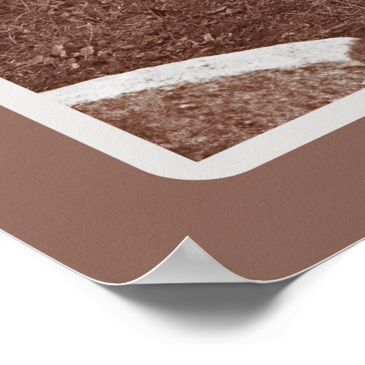 Washington Irving's grafsteen Poster (Hoek)