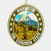 Washington Keramisch Ornament (Links)