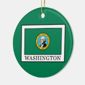 Washington Keramisch Ornament (Links)
