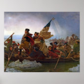 Washington langs de Delaware Poster (Voorkant)