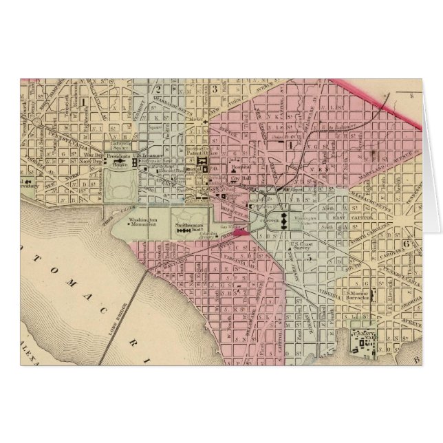 Washington Map door Mitchell (Voorkant Horizontaal)