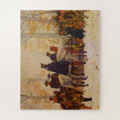 Washington March Valley Forge William Trego 1883 Legpuzzel (Verticaal)