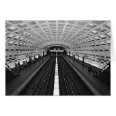 Washington Metropolitan Area Transit in D.C. Card (Devant horizontal)