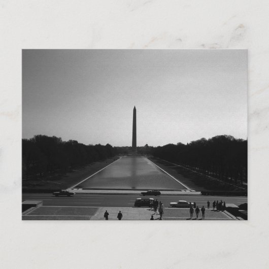  Washington Monument Briefkaart (Voorkant)