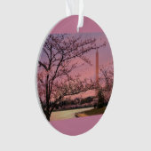 Washington Monument Cherry Blossom Festival Ornament (voorkant)