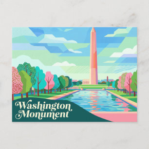 Washington Monument District of Columbia Briefkaart