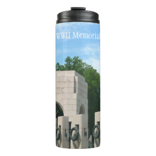 Washington Monument en WWII-herdenkingsmonument in Thermosbeker