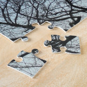Washington Monument in Winter I Landschap Legpuzzel (Zijkant)