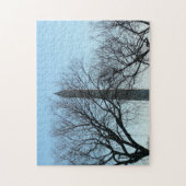 Washington Monument in Winter I Landschap Legpuzzel (Verticaal)