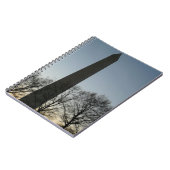 Washington Monument in Winter II Landschap Notitieboek (Linkerzijde)