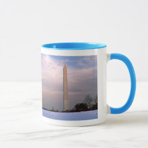 'Washington Monument in Winter'-mok Mok