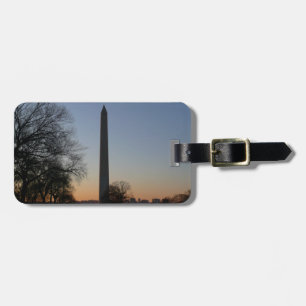 Washington Monument op Sunset Bagagelabel