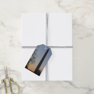 Washington Monument op Sunset Cadeaulabel