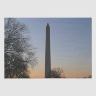 Washington Monument op Sunset Tissuepapier