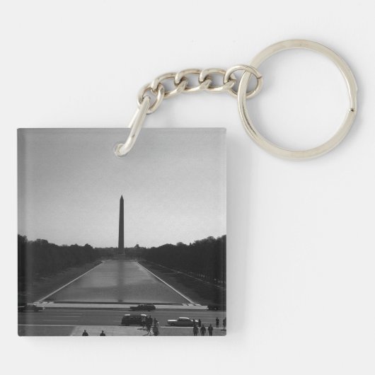 Washington Monument Sleutelhanger (Achterkant)