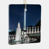 Washington Monument Verenigde Staten George Washin Keramisch Ornament (Rechts)