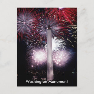 Washington Monument Vuurwerk, ZSSG Briefkaart