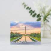 Washington Monument, Washington, D.C., VS Briefkaart (Staand voorkant)
