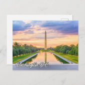 Washington Monument, Washington, D.C., VS Briefkaart (Voorkant / Achterkant)