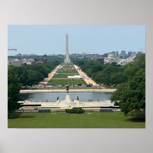 Washington Monument Washington DC Poster (Voorkant)