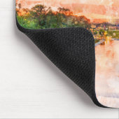 Washington Monument waterverf tijdens zonsondergan Muismat (Hoek)