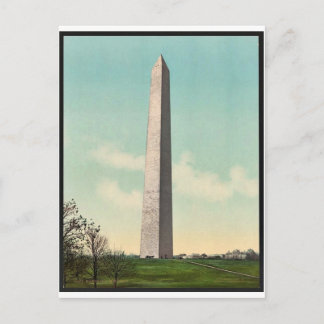 Washington Monument zeldzame fotochroom Briefkaart