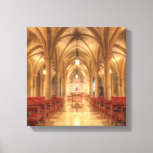 Washington National Cathedral Bethlehem Chapel Canvas Afdruk (Voorkant)