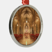 Washington National Cathedral Bethlehem Chapel Metalen Ornament (Rechts)