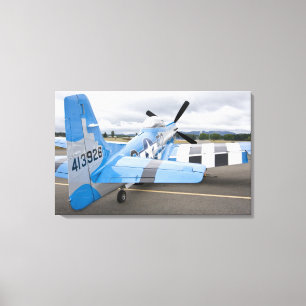 Washington, Olympia, militaire luchtshow. 3 Canvas Afdruk