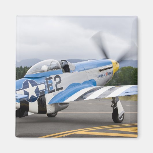 Washington, Olympia, militaire luchtshow. Magneet (Voorkant)