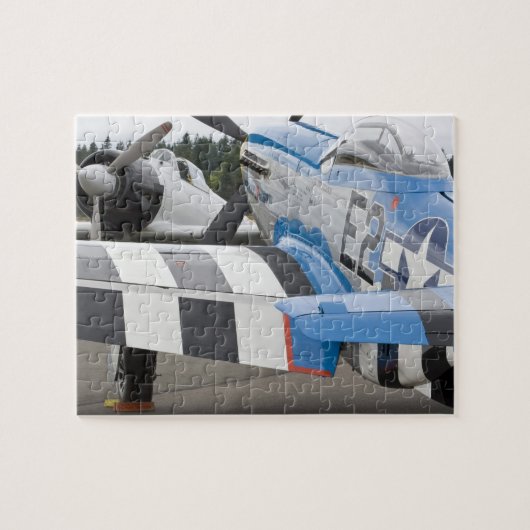 Washington, Olympia, militaire vliegshow. 4 Legpuzzel (Horizontaal)