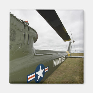 Washington, Olympia, militaire vliegshow. Magneet