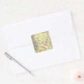 Washington, Oregon, Idaho Vierkante Sticker (Envelop)