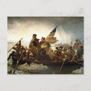 Washington over de Delaware Briefkaart