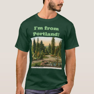Washington Park, Portland, Vintage van Oregon T-shirt