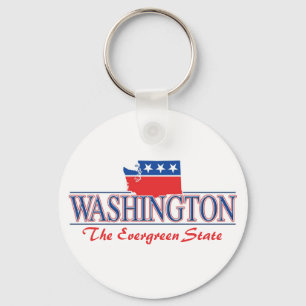 Washington Patriotic Sleutelhanger